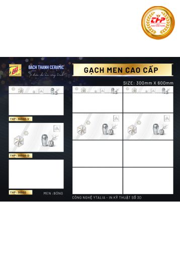 GẠCH 30X60 MEN: THP36500- THP36508D- THP36508V