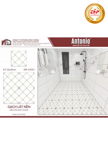 GẠCH 30X30 SUGAR: A3301